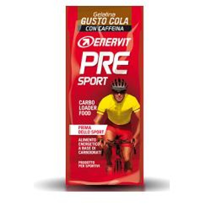 Enervit Pre Sport Cola con caffeina Integratore di Carboidrati busta da 45 gr