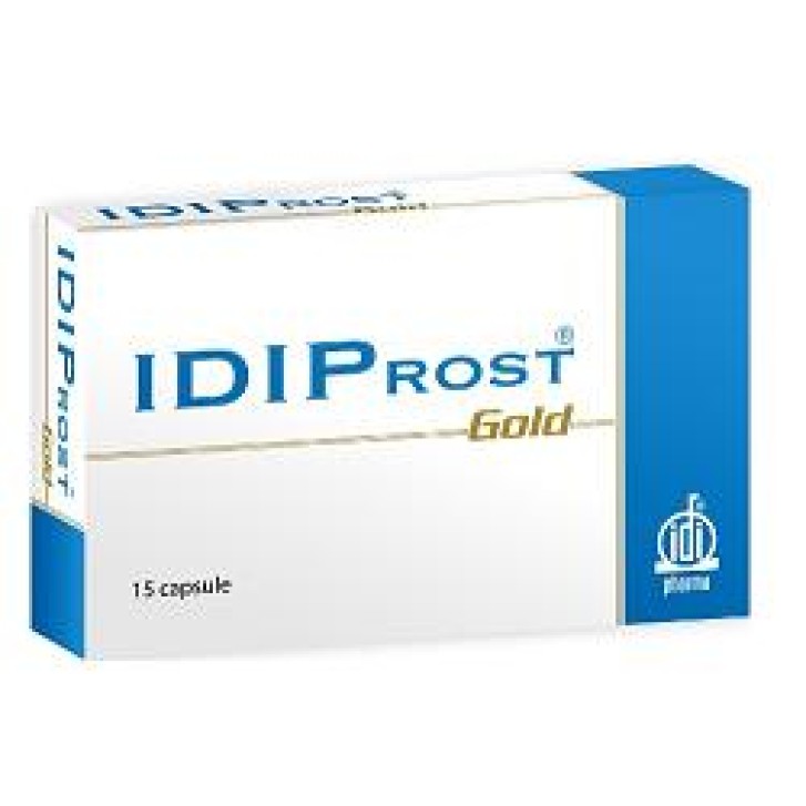 Idiprost Gold Integratore per le vie urinarie 15 capsule