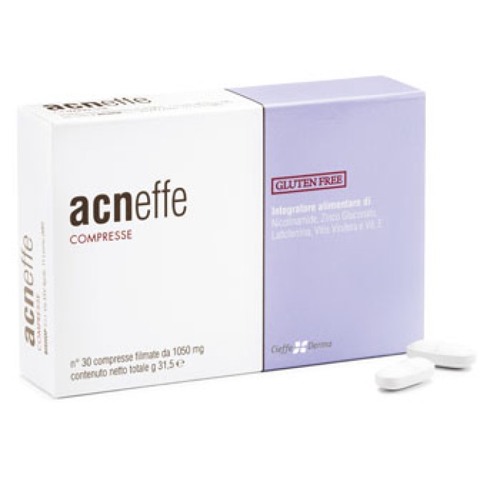 Acneffe Integratore per l'acne 30 compresse