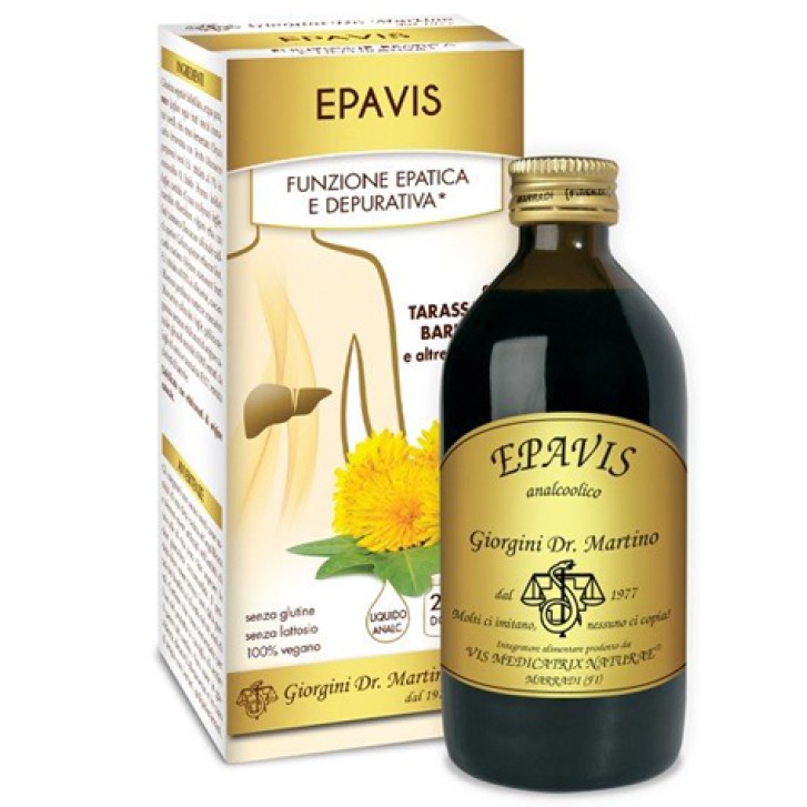 Epevis Liquido Analcolico integratore depurativo naturale 200 Ml