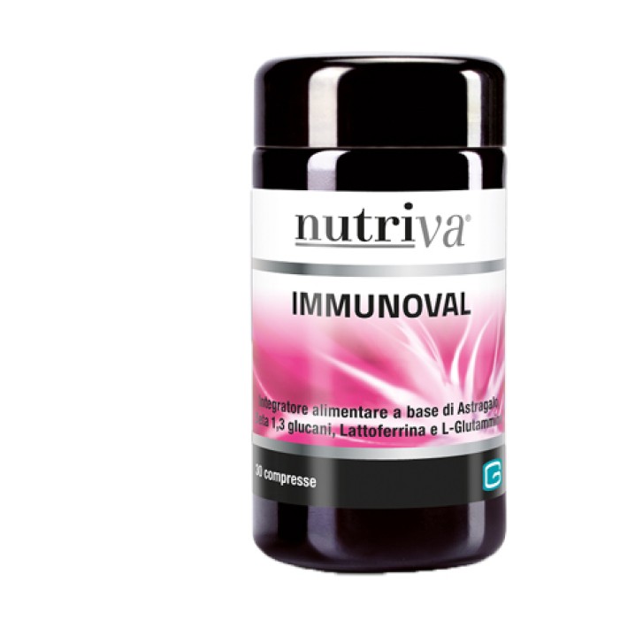 Nutriva Immunoval Integratore per il sistema Immunitario 30 compresse