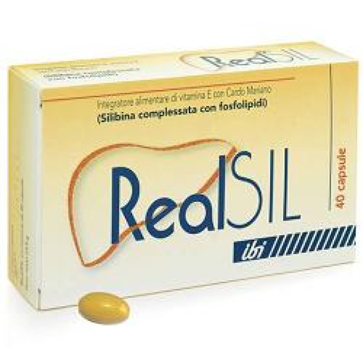 REALSIL integratore alimentare con cardo marino 40 capsule