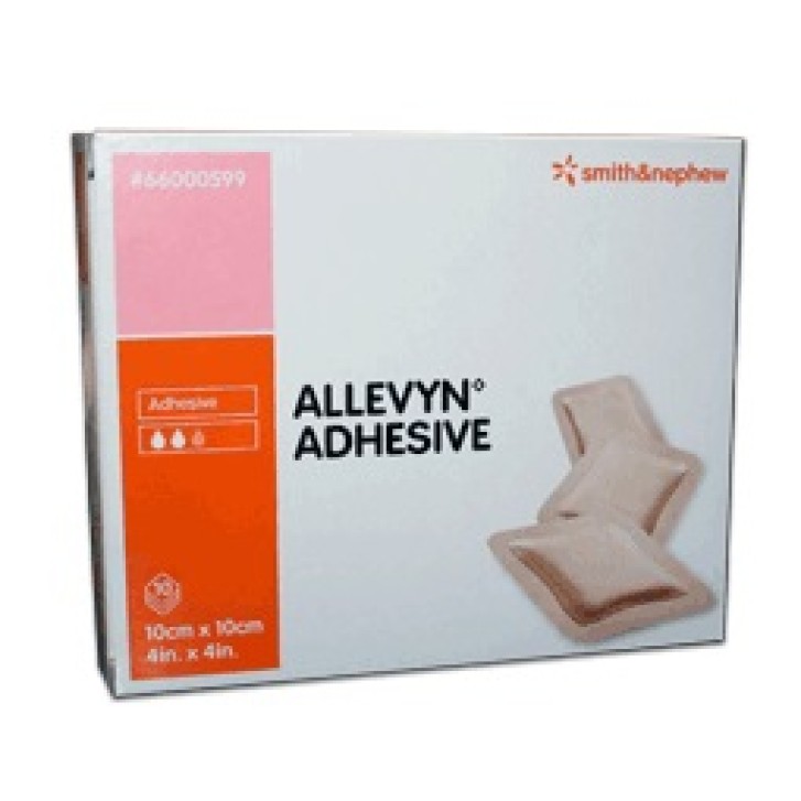 Allevyn Adhesive medicazione idrocellulare 10X10 cm -10 Pezzi