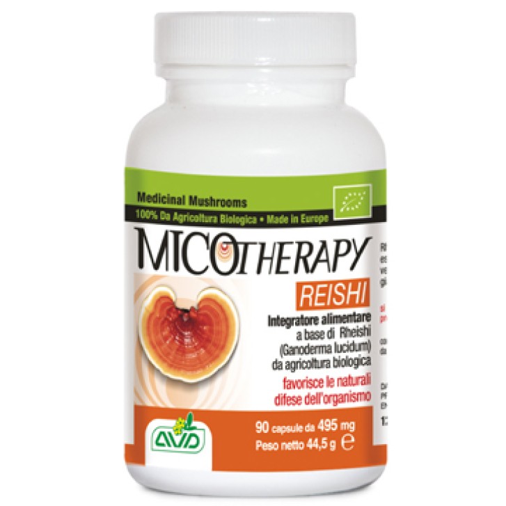 Micotherapy Reishi Integratore naturale per le difese dell'organismo 90 capsule