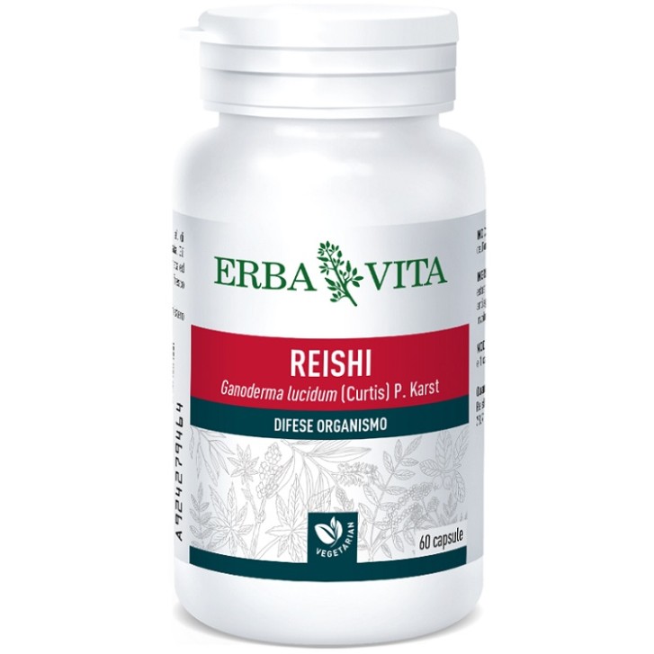 ErbaVita Capsule Monoplanta Rheishi Integratore difese immunitarie 60 Capsule Vegetali