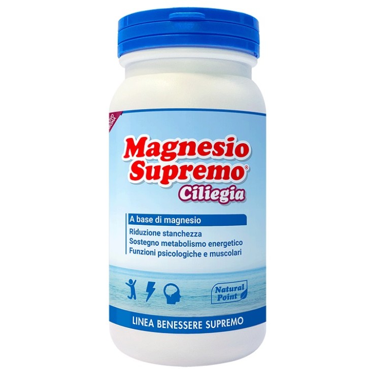 Natural Point Magnesio Supremo in polvere ciliegia 150 gr