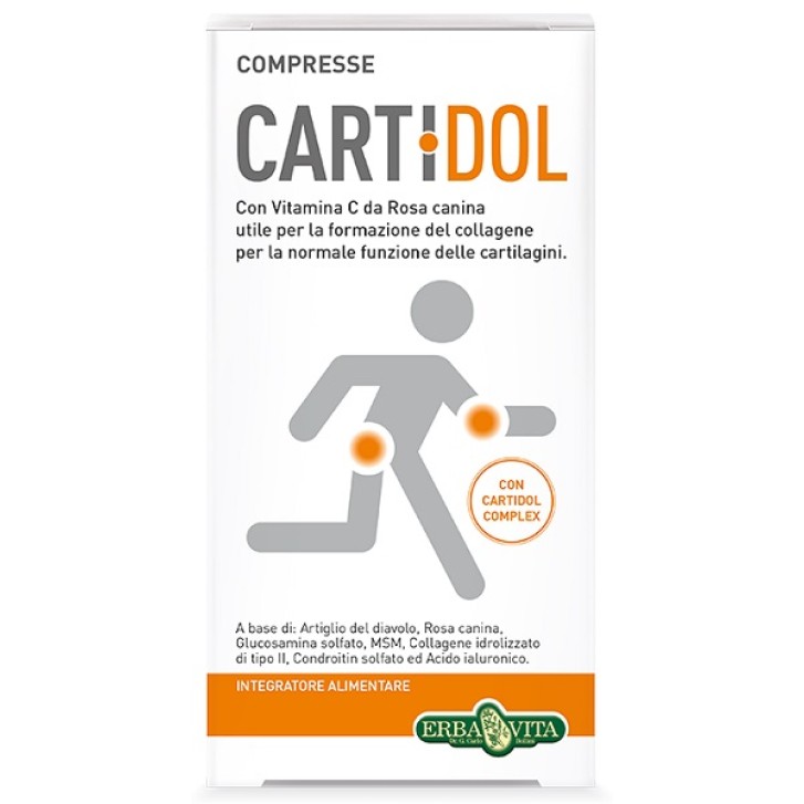 Erba Vita Cartidol Integratore per cartilagine 45 compresse