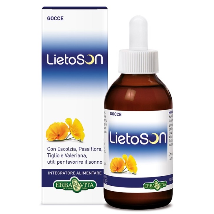 Erba Vita Lietoson Gocce Integratore Sonno 50 ml