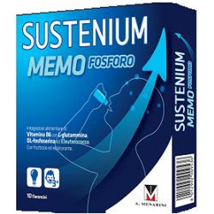 Sustenium Memo integratore per Memoria a base di fosforo 10 Flaconcini