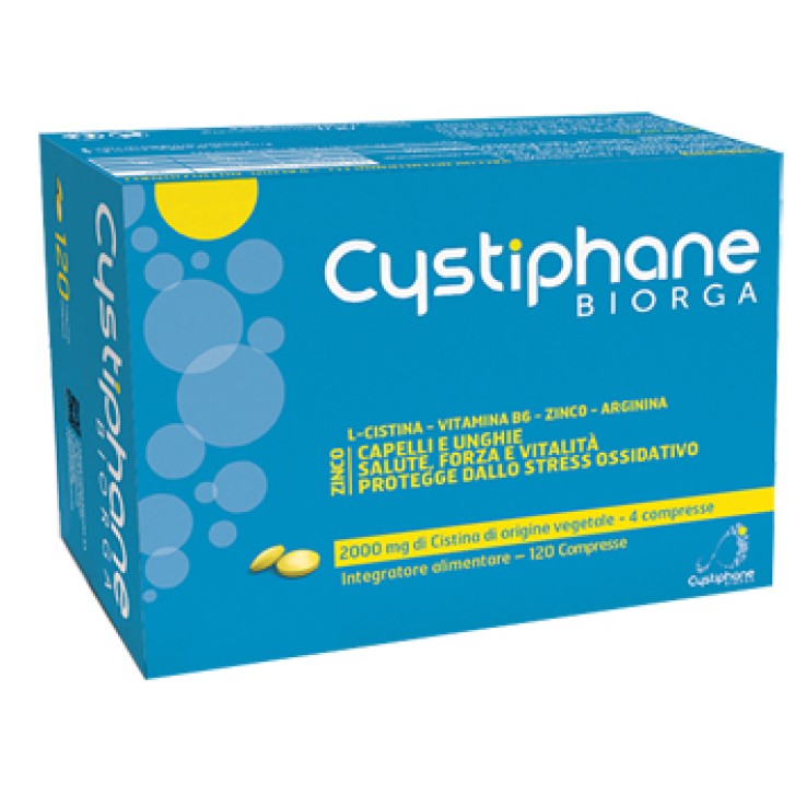 Cystiphane integratore per unghie e capelli 120 compresse