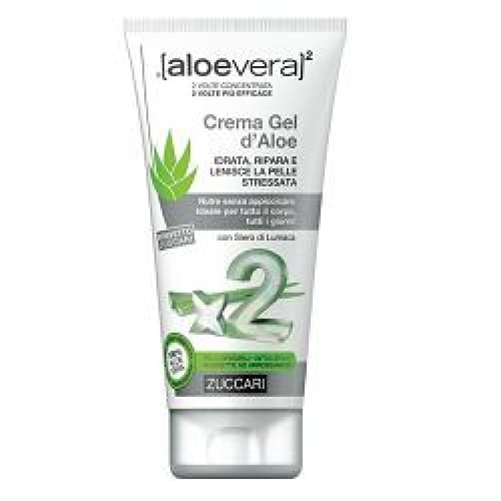 Zuccari AloeVera2 gel corpo idratante tubo 150 ml