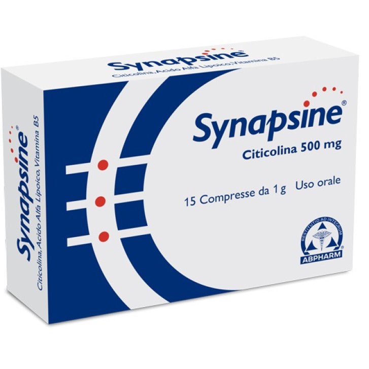 Synapsine integratore per il sistema nervoso 15 compresse