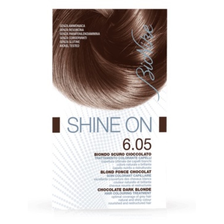 Bionike Shine On 6.05 Biondo Scuro Cioccolato Trattamento Colorante Capelli