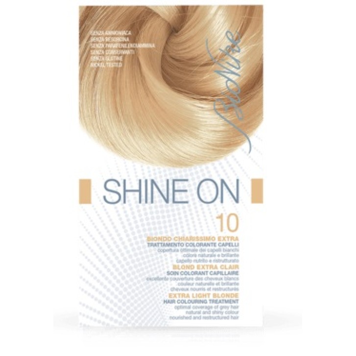 Bionike Shine On 10 Biondo Chiarissimo Extra Trattamento Colorante Capelli