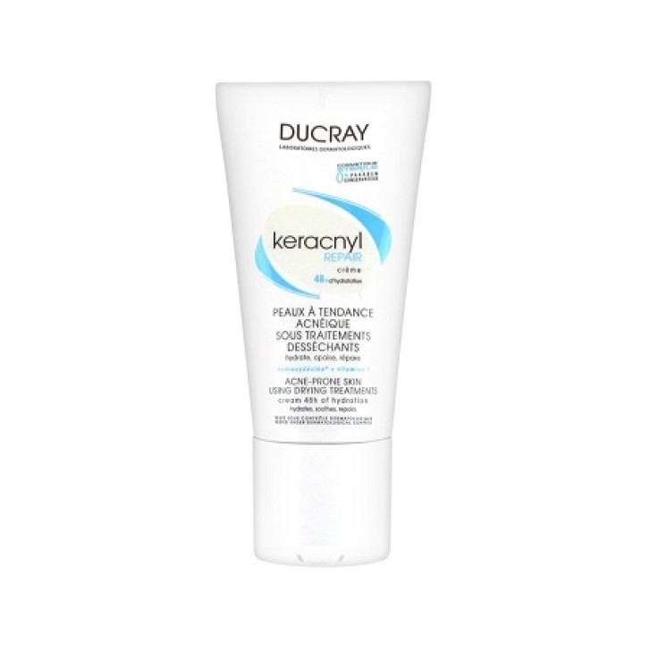 Ducray Keracnyl Repair Crema Antiacne tubo 50 Ml