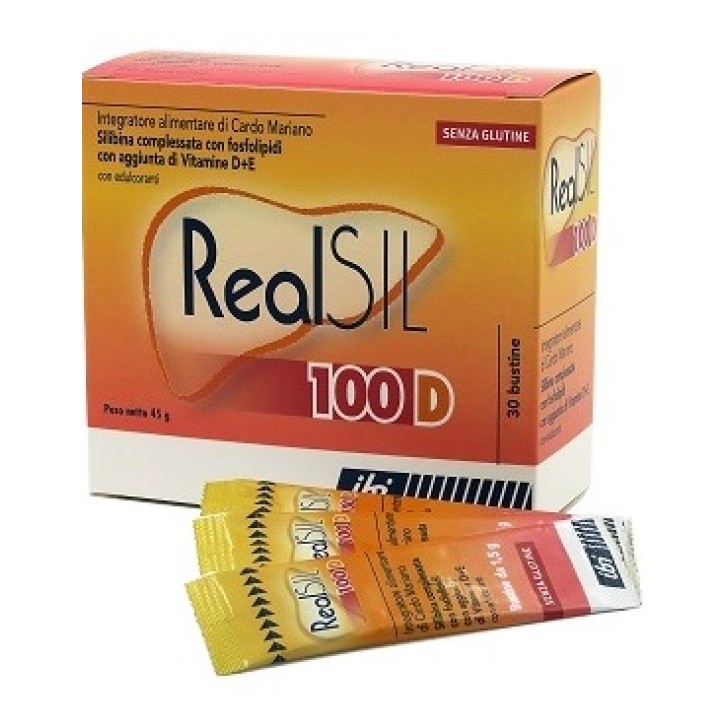 RealSIL 100D integratore alimentare con cardo marino 30 buste