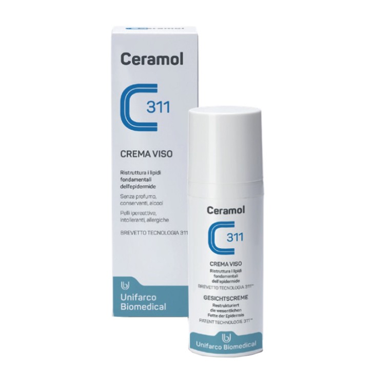 Ceramol crema viso 50 ml