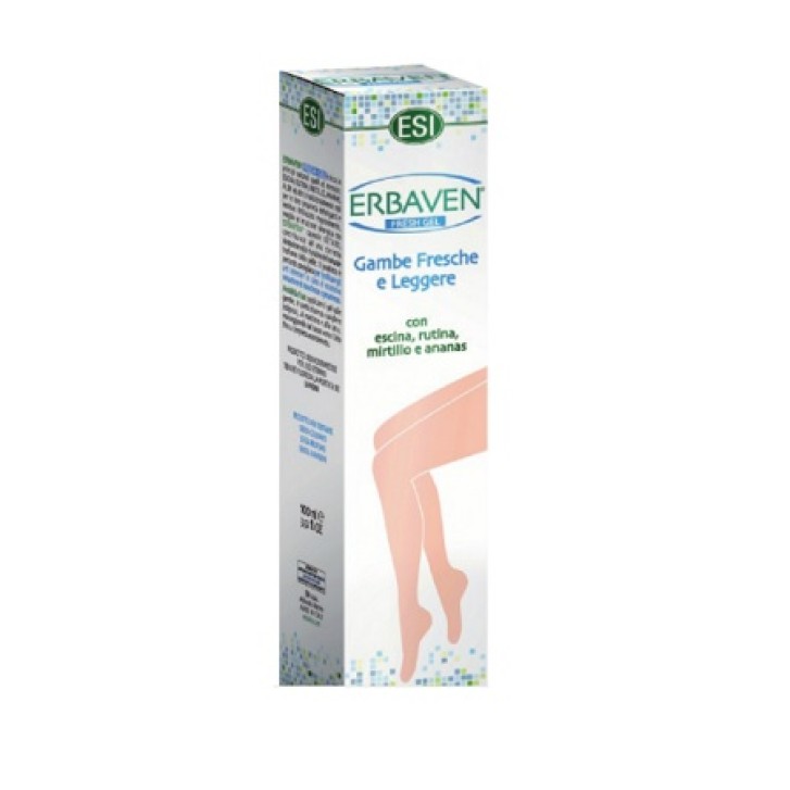 Esi Erbaven Fresh Gel per gambe fresche e leggere 100 Ml