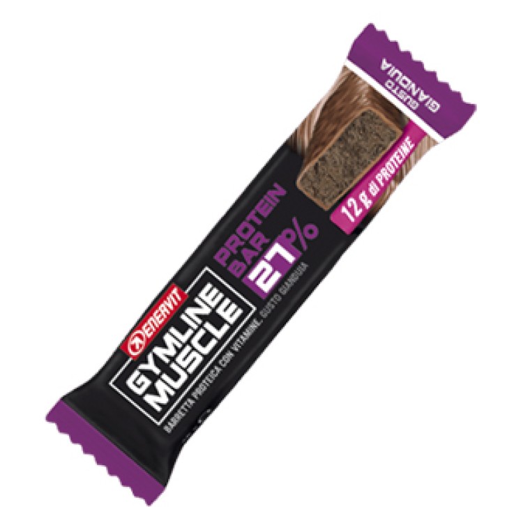 Enervit Gymline Muscle Protein Bar 27% Barretta Proteica Gianduia 45 gr