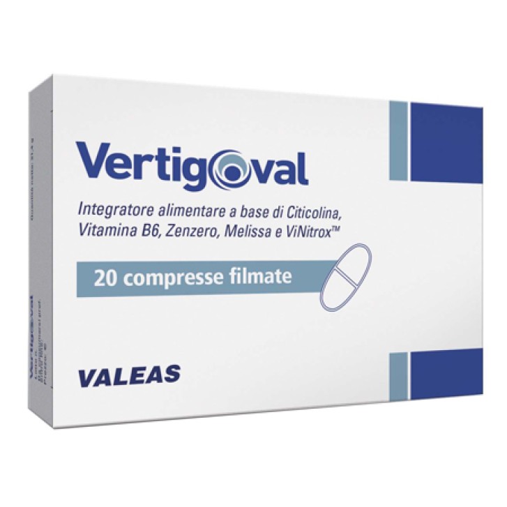 Vertigoval integratore per disturbo equilibrio 20 compresse