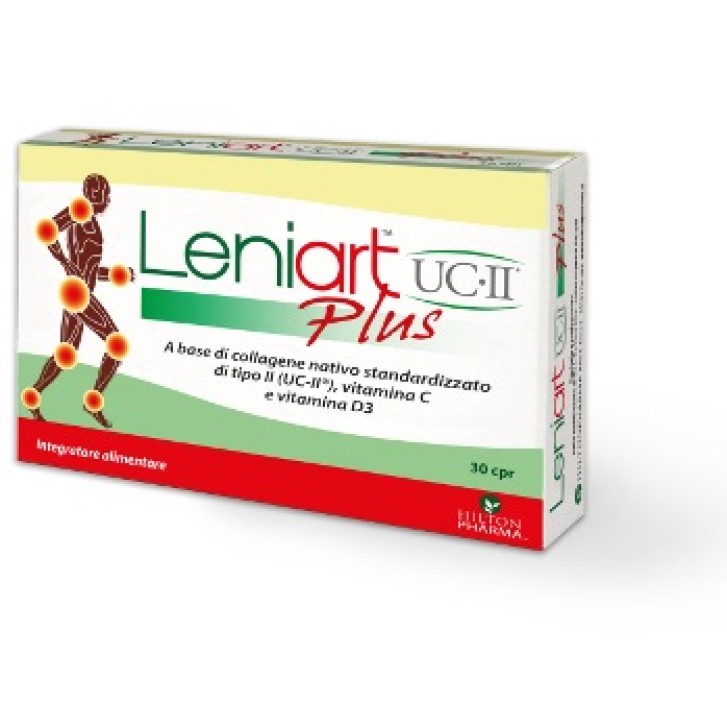 Leniart UC-II Plus integratore a base di collagene per cartilagini 30 Compresse