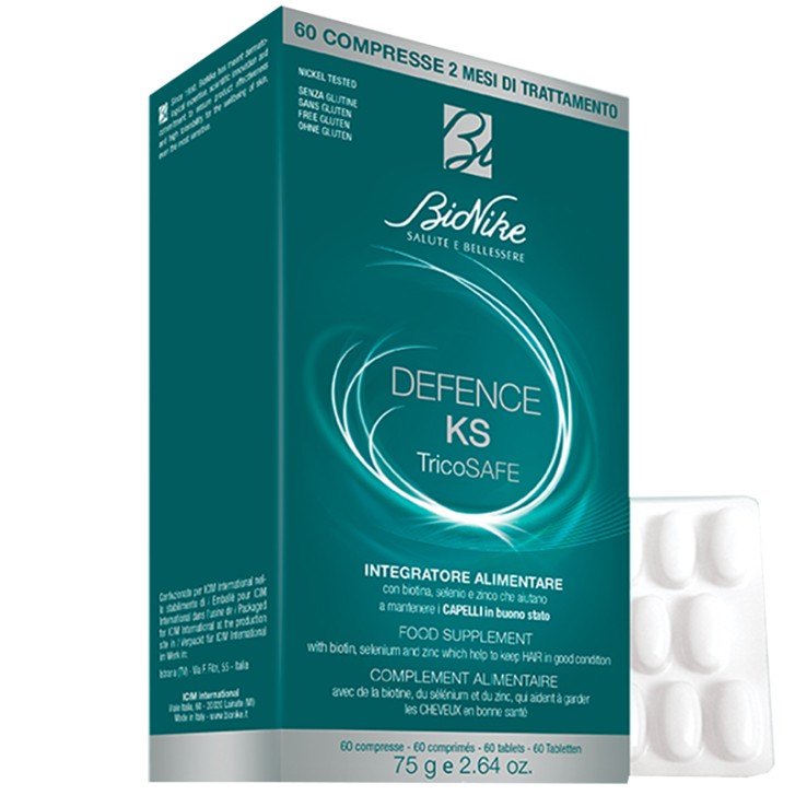 Bionike Defence KS Tricosafe 100 Integratore Per Capelli 30 Compresse