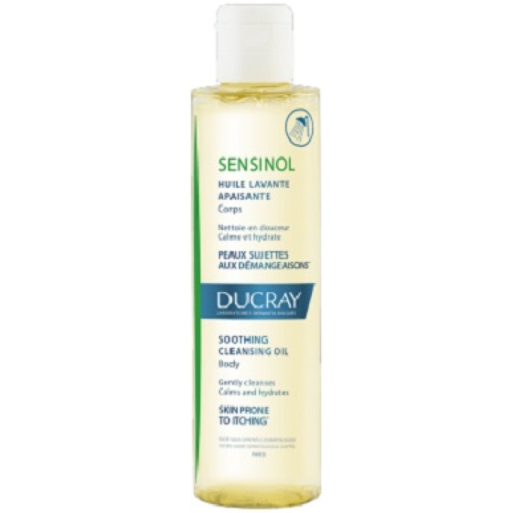 Ducray Sensinol Olio Detergente Lenitivo Corpo flacone 200 ml