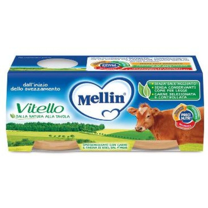 Mellin Omogeneizzato di vitello 2X80 gr