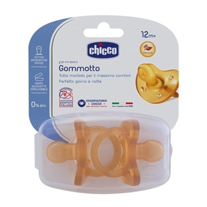 CHICCO Physio Gommotto Caucciu 16- 36 mesi 2 pezzi