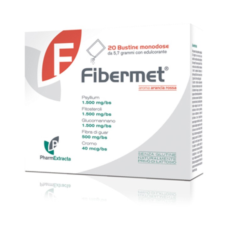 Fibermet Integratore per il  controllo del peso 20 bustine