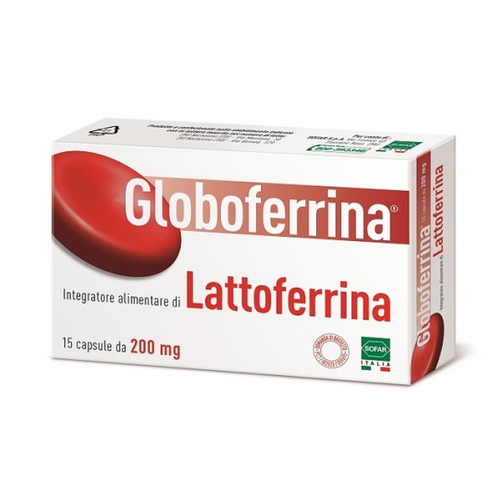 Globoferrina Integratore di Ferro 15 capsule