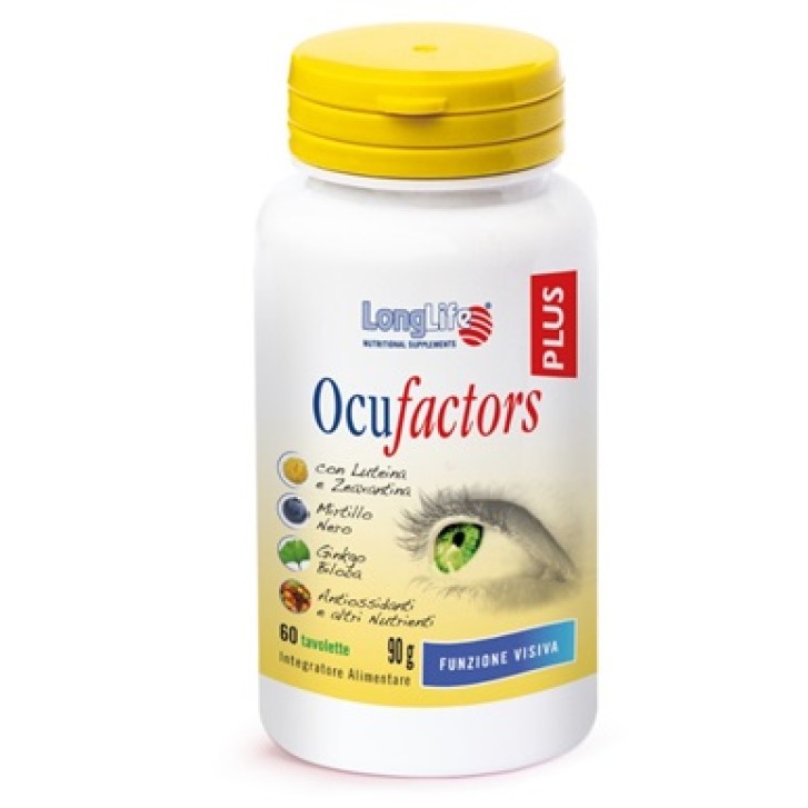 LongLife Ocufactors Plus Integratore Vista 60 Tavolette