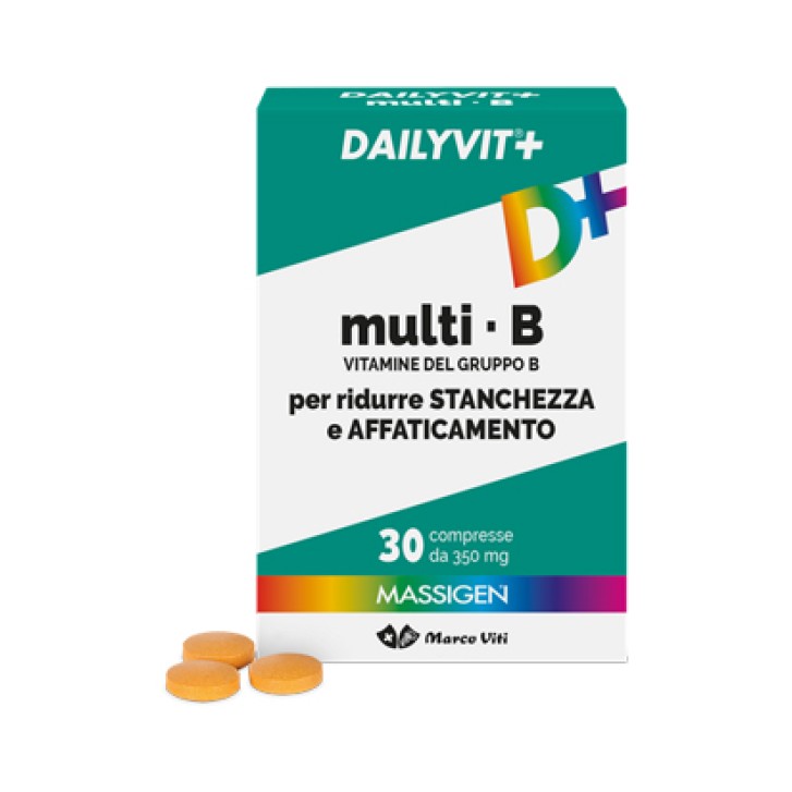 Massigen Dailyvit+ MultiB Integratore Multiminerale 30 compresse