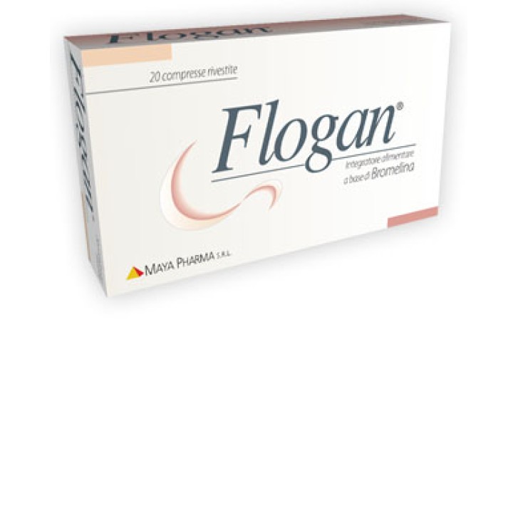 Flogan Integratore a base di bromelina 20 compresse