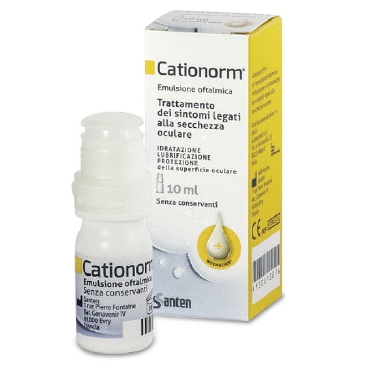 Cationorm emulsione oftalmica 10 Ml