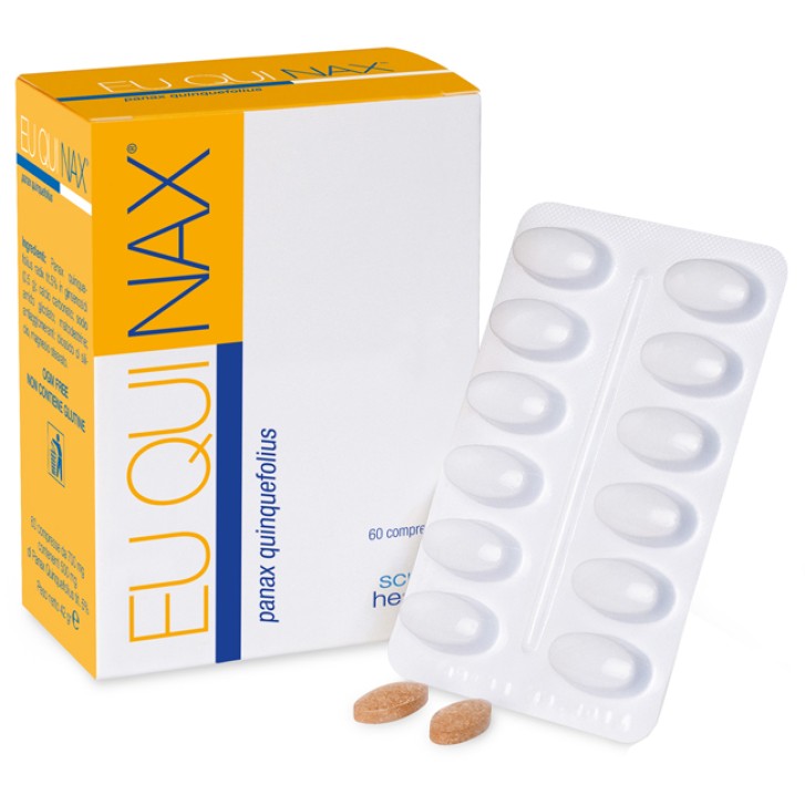 Euquinax integratore contro lo stress Psico Fisico 60 compresse