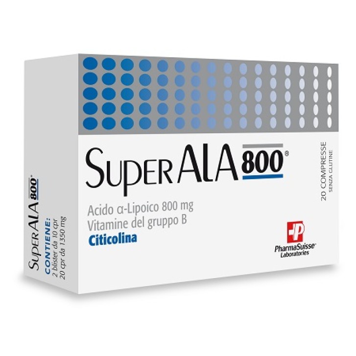 SuperAla 800 Integratore sistema nervoso 20 compresse