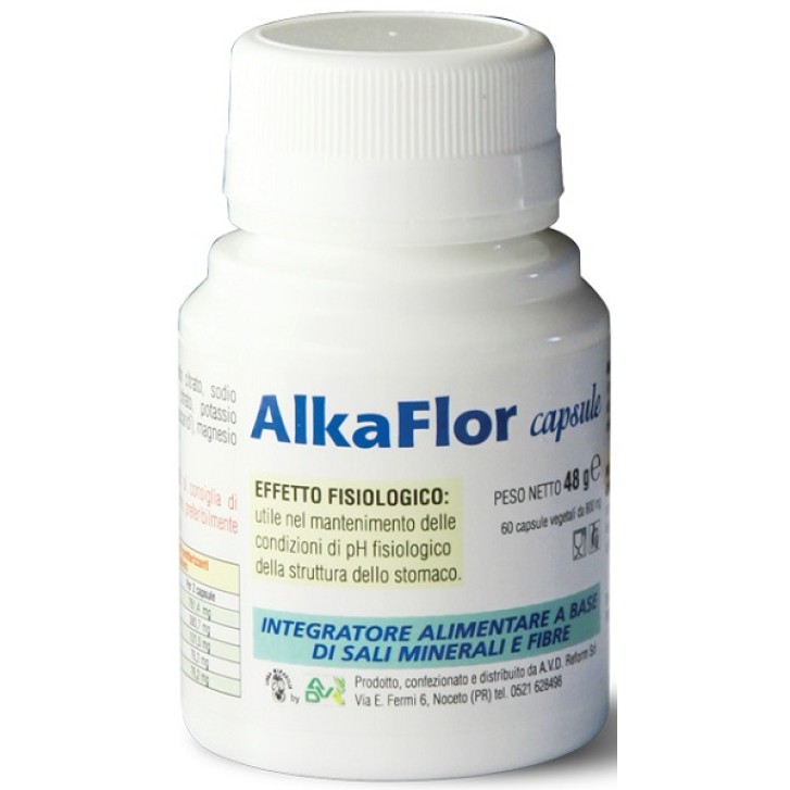 Alkaflor integratore di sali minerali e fibre 60 compresse