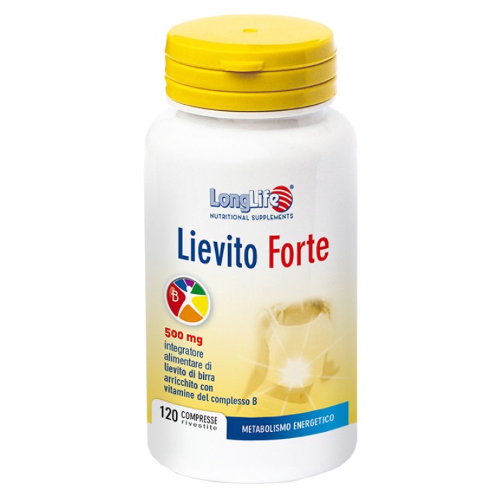 LongLife Lievito Forte integratore ricostituente 120 tavolette