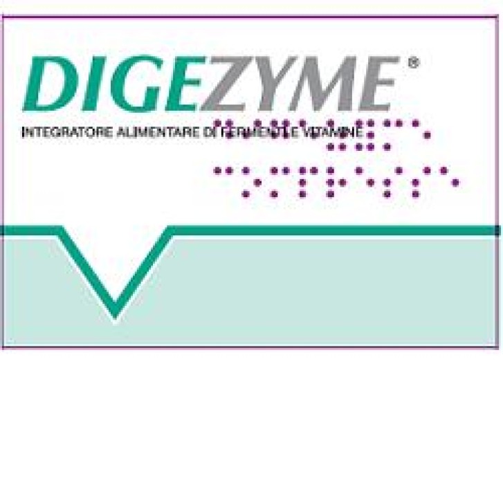 Digezyme Integratore per l'equilibrio della flora intestinale 20 compresse