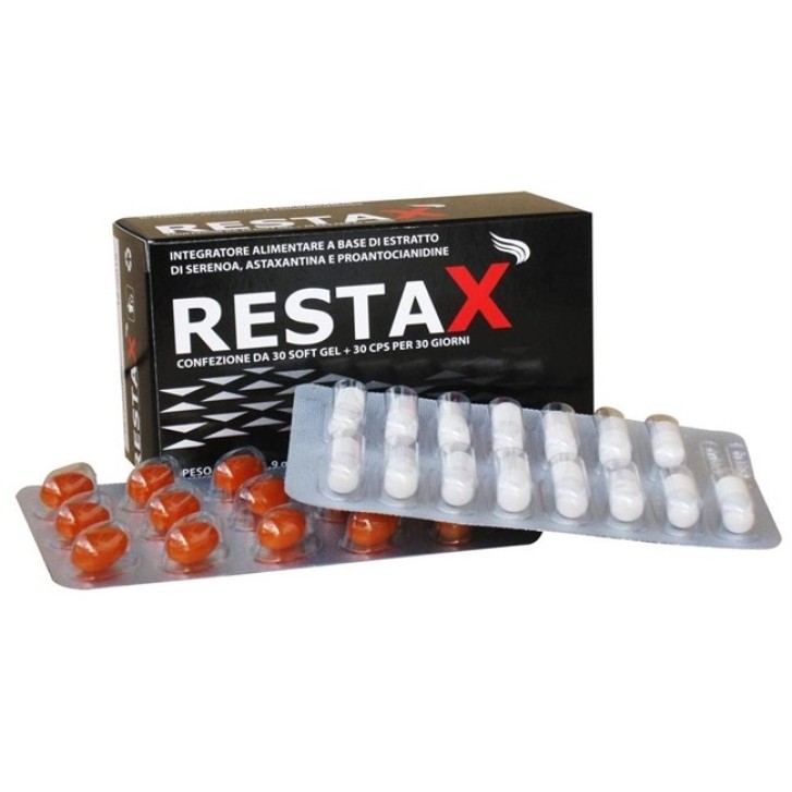 Restax Integratore alimentare 30 compresse + 30 softgel