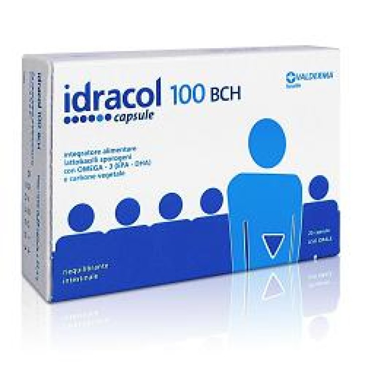 Idracol 100 BCH integratore per la flora intestinale 20 capsule