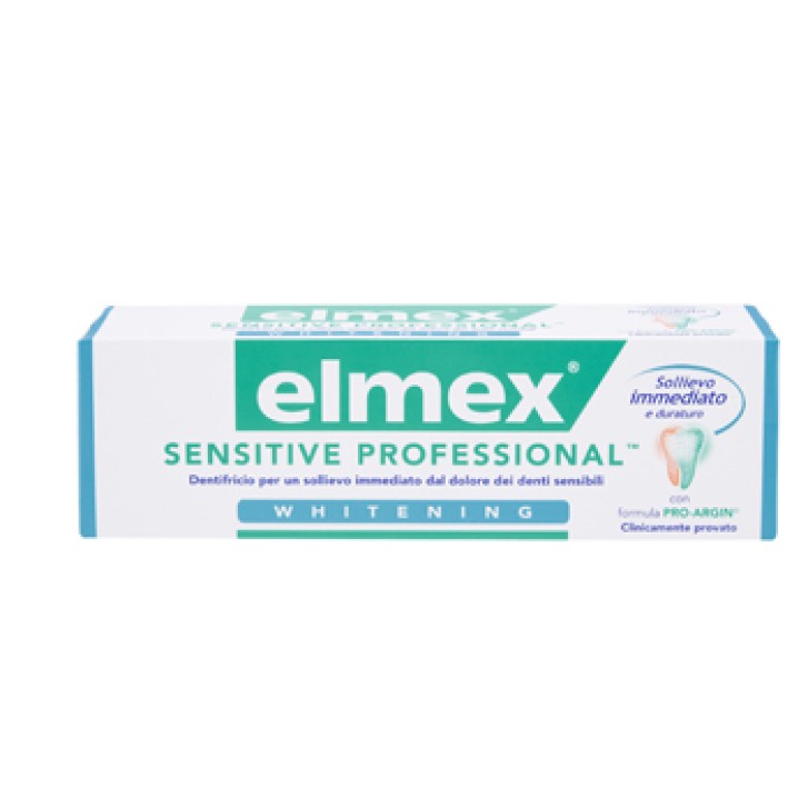 Elmex Sensitive professional whitening dentifricio sbiancante denti sensibili 75 ml