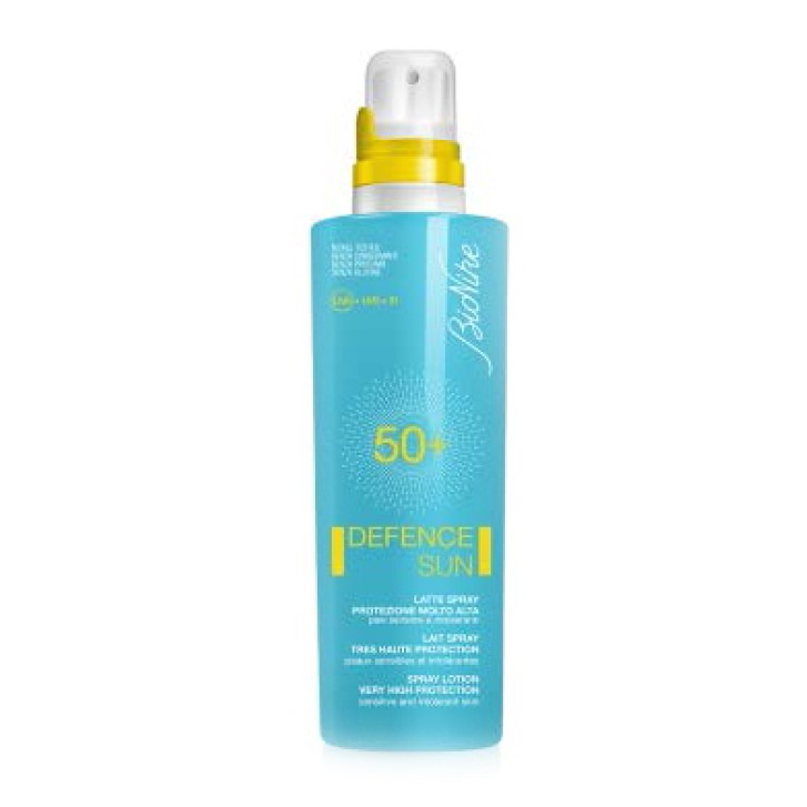 Bionike Defence Sun Latte solare Spray SPF 50+ Protezione Molto Alta 200 ml