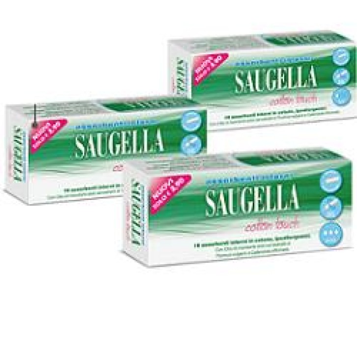 Saugella Cotton Touch Regular Assorbenti Interni 16 Pezzi