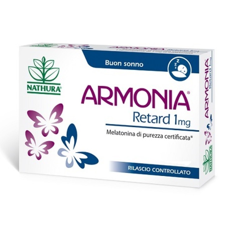 Armonia Retard integratore del sonno 120 compresse 1 Mg