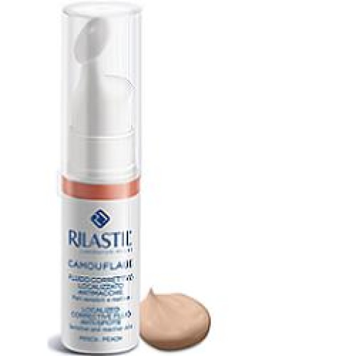 Rilastil Cosmetic Camouflage Correttore Antimacchie Fluido Pesca 5 ml