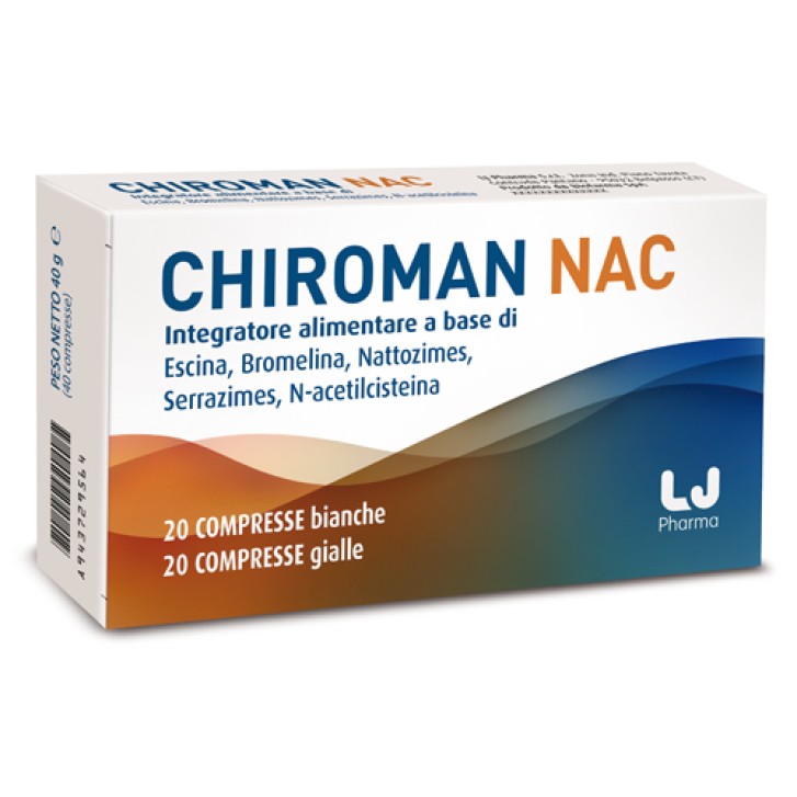 Chiroman Nac integratore per l'infertilit maschile 20 + 20 compresse