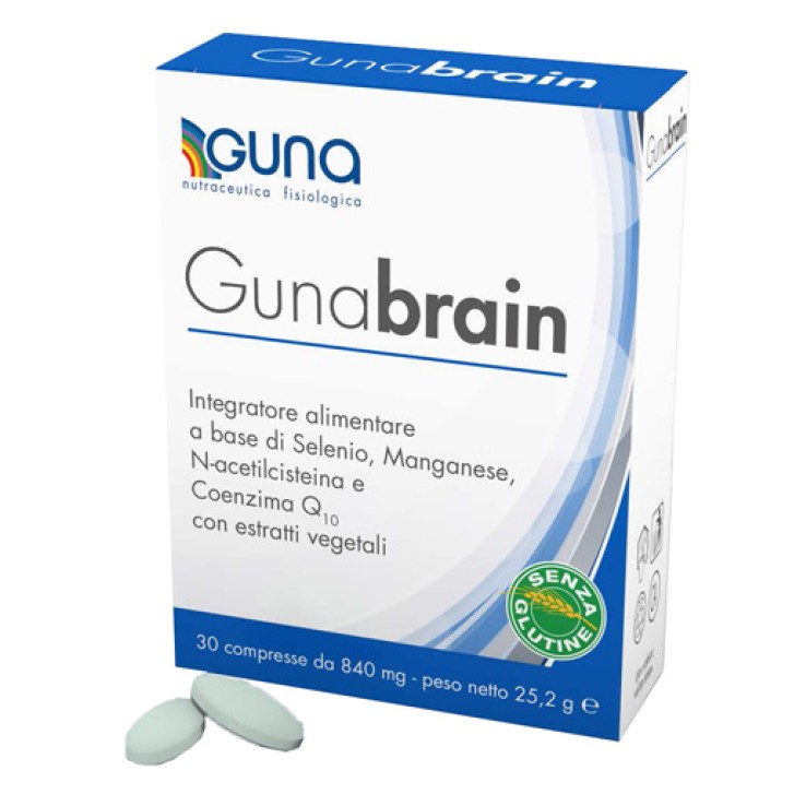 Guna Gunabrain Medicinale omeopatico 30 compresse