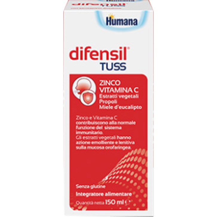 Humana Difensil Tuss integratore alimentare 150 ml